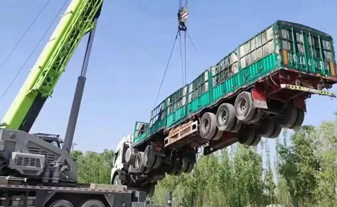 岱山道路脱困救援案例